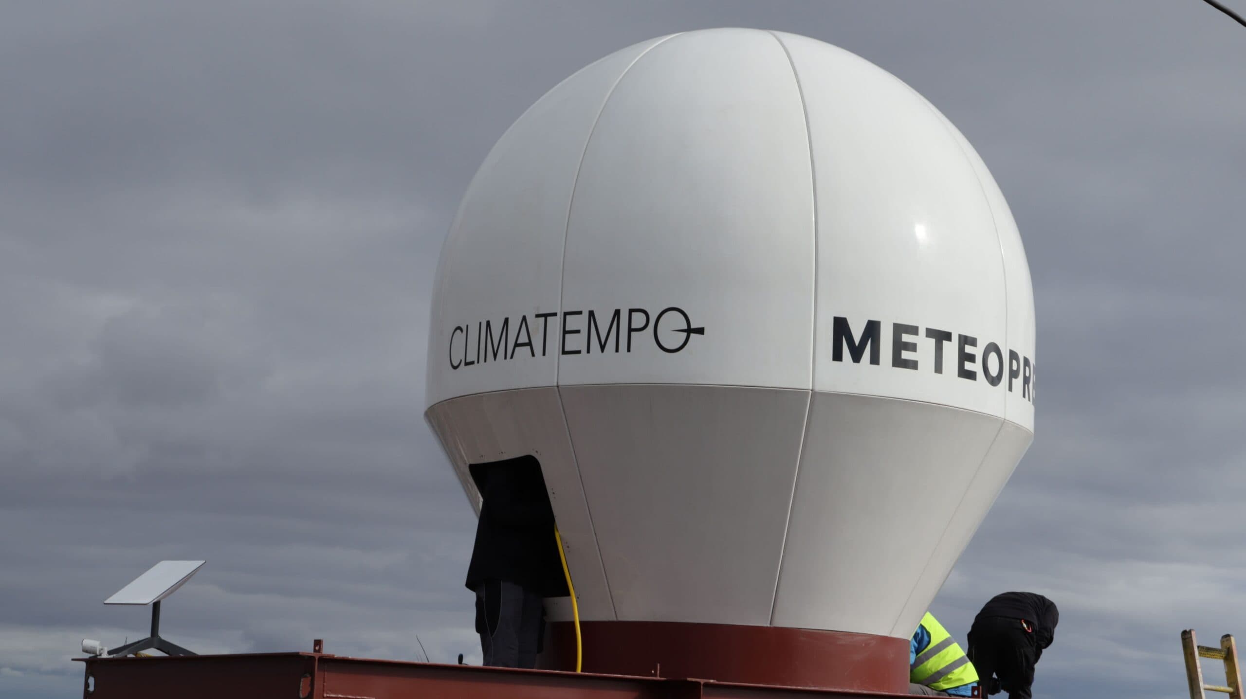 Imagem da notícia Radar Meteorológico de Porto Alegre antecipou risco de tempestade severa no interior gaúcho Imagem da notícia Radar Meteorológico de Porto Alegre antecipou risco de tempestade severa no interior gaúcho