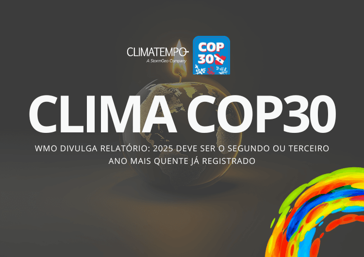 Imagem WMO divulga relatório: 2025 deve ser o segundo ou terceiro ano mais quente já registrado Imagem WMO divulga relatório: 2025 deve ser o segundo ou terceiro ano mais quente já registrado