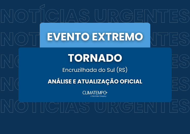 Imagem da notícia Tornado é registrado em Encruzilhada do Sul (RS) no domingo (15) Imagem da notícia Tornado é registrado em Encruzilhada do Sul (RS) no domingo (15)