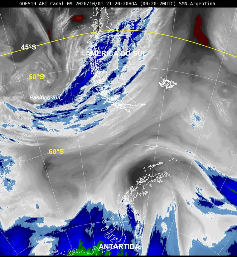 Imagem da notícia O que é a Oscilação Antártica e como o fenômeno interfere no clima no Brasil Imagem da notícia O que é a Oscilação Antártica e como o fenômeno interfere no clima no Brasil