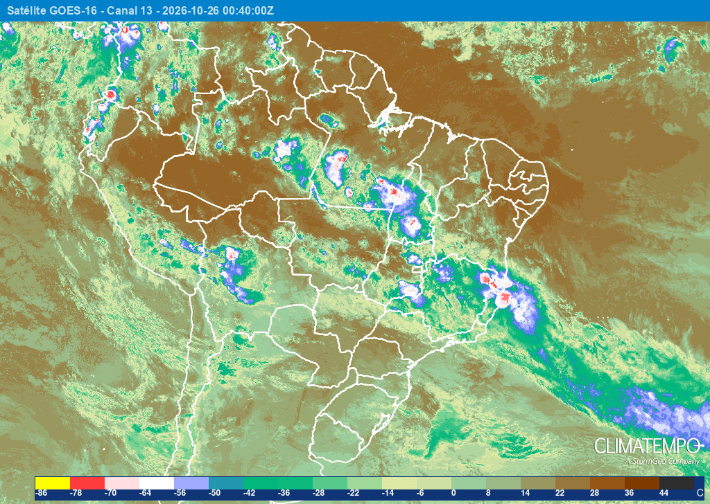 Frente fria leva chuva para o Nordeste na última semana de outubro de 2026 Frente fria leva chuva para o Nordeste na última semana de outubro de 2026